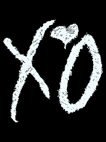 Weeknd XO Distress Logo