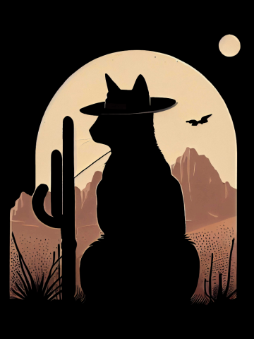 Western Cowboy Kitten