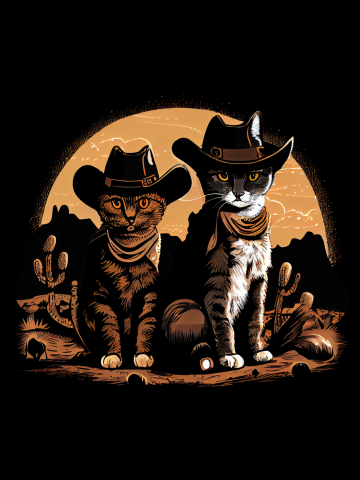 Western Cowboy Kittens