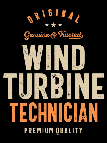 Wind Turbine Technician Gift Funny Job Title Profession Birthday