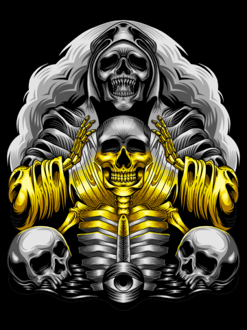 Witch skull