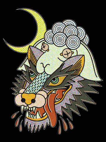 Wolf in sheep's clothing