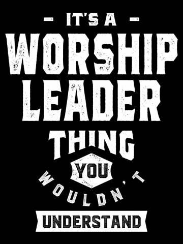 Worship Leader Gift Funny Job Title Profession Birthday Idea