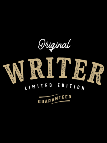 Writer Funny Job Title Profession Birthday Worker