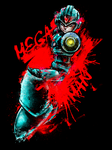 X is for Megaman 