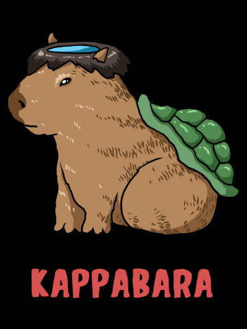 Yokai Capybara (Kappabara)