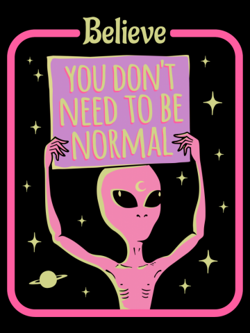 You don't need to be normal (Pink Version)