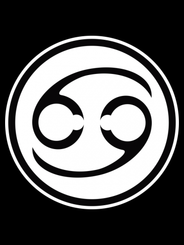 ZODIAC SERIES: CANCER (BLACK & WHITE) 