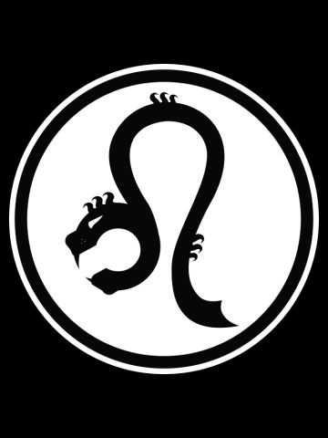 ZODIAC SERIES: LEO (BLACK & WHITE) 