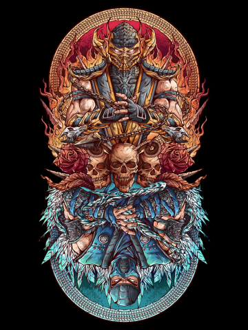 Fire vs ice 
