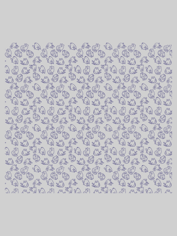Awkward cat poses pattern