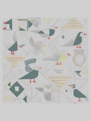 Bird Geometry Pattern