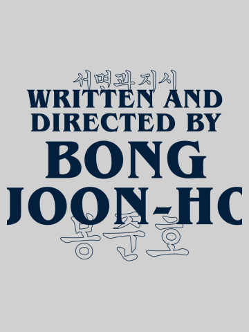 Directed by Bong Joon-Ho Cinza