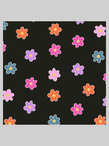 Fun Colorful Flowers (2024)