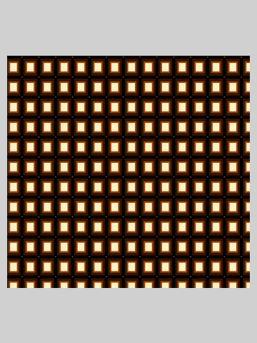 H's Brown Block Pattern