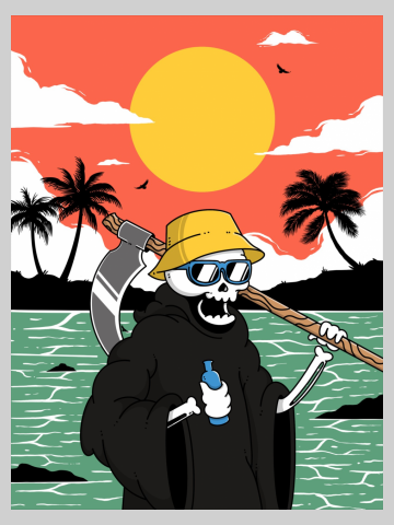 Hello Summer Wall Art Edition