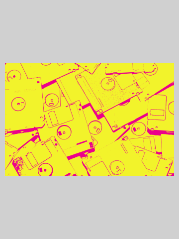 Retro vibes - floppies col. 02