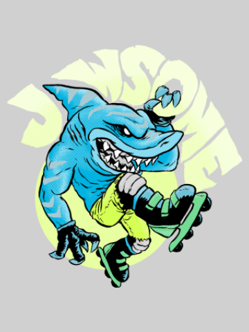 Shark roller