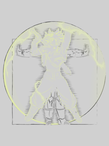 Vitruvian Saiyan
