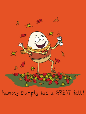 Humpty Dumpty Had a Great Fall - Autumn Design