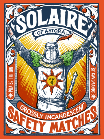 Solaire of Astora (Framed)