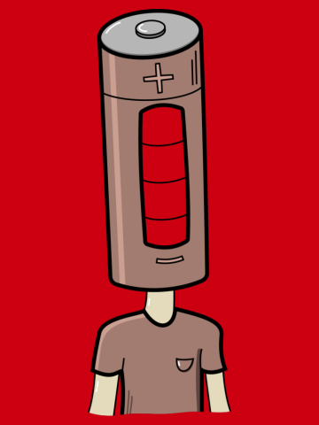 Battery Head (on red)