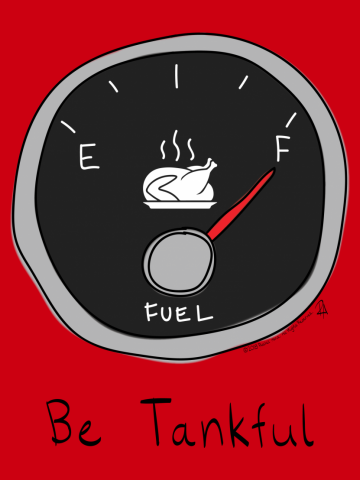 Be Tankful - Thanksgiving Turkey Tank