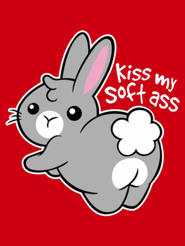 Bunny soft ass