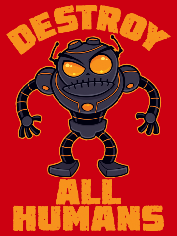 Destroy All Humans Angry Robot