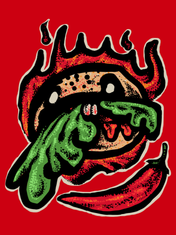 Hot Spicy Burger
