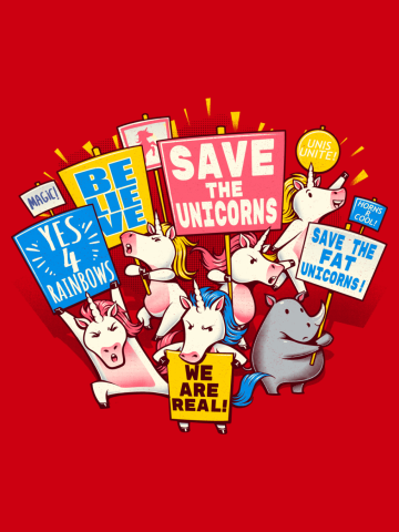 Save the Unicorns! Save the fat unicorns!