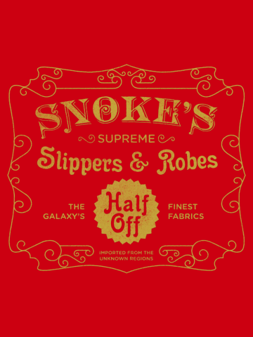 Snoke's Supreme Slippers & Robes