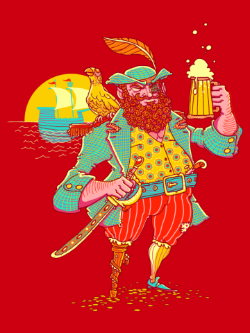 The Fashionable Scourge of the Seven Psychedelic Seas
