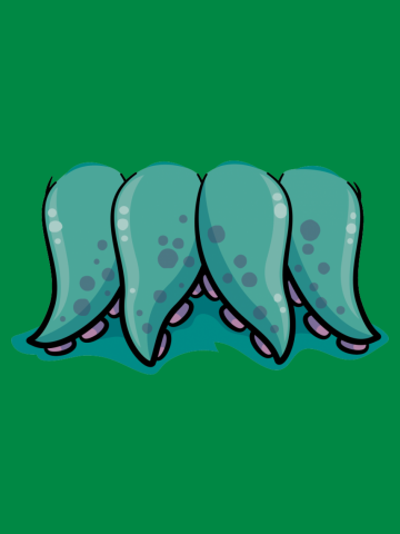 Cthulhu Monster Tentacle Mouth