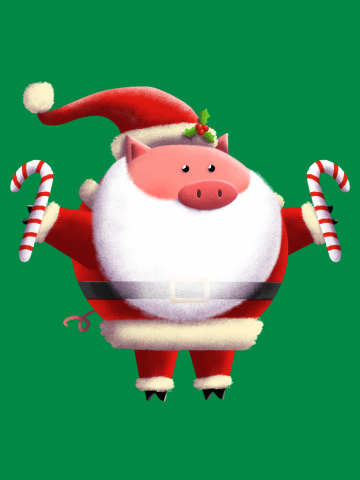 Santa Pig
