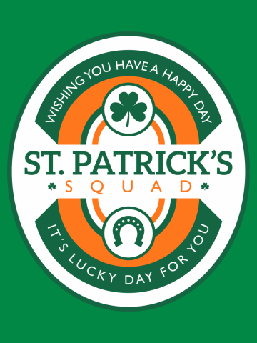 St Patricks day squad - Its a lucky day for you