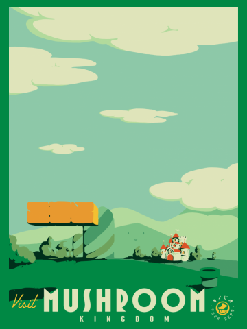 Visit Mushroom Kingdom