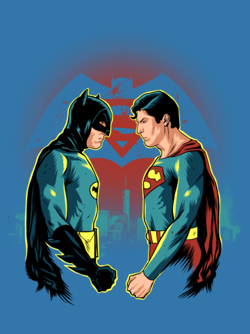 Adam West Vs Christopher Reeve
