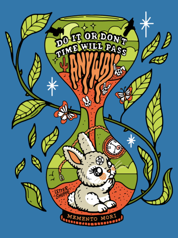 Bunny You're Running Out Of Time - Green Version