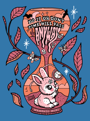 Bunny You're Running Out Of Time - Pink Version