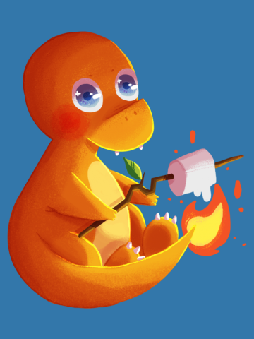 Charmander Warm