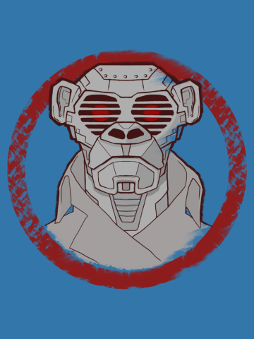 Cyborg monkey detective