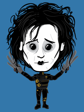 Eddie Sharpfingers (Pastel)
