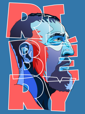 Franck Ribery Portrait