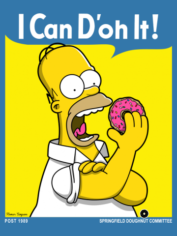 Homer can d'oh it!