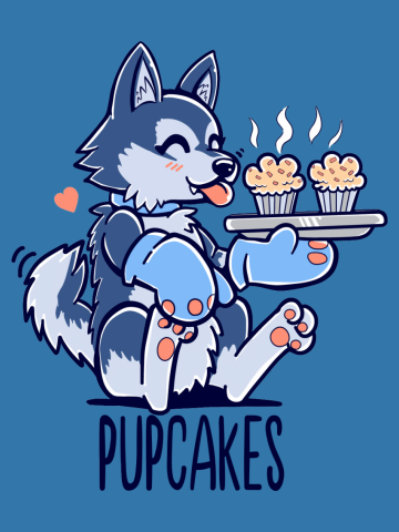 I'm making PUPCAKES
