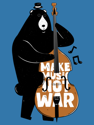 Make Music Not War.