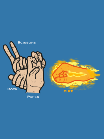 Rock Paper, Scissors, FIRE!