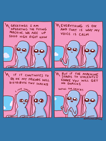 STRANGE PLANET: HOPING FOR SNACKS