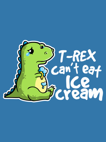 Sad t-rex